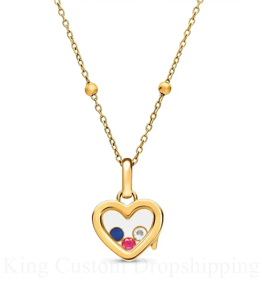 Custom Floating Birthstone Heart Locket Necklace 18k Gold Plating Personalized Family Jewelry Keepsake Pendant
Custom Floating Birthstone Heart Locket Necklace 18k Gold Plating Personalized Family Jewelry Keepsake Pendant