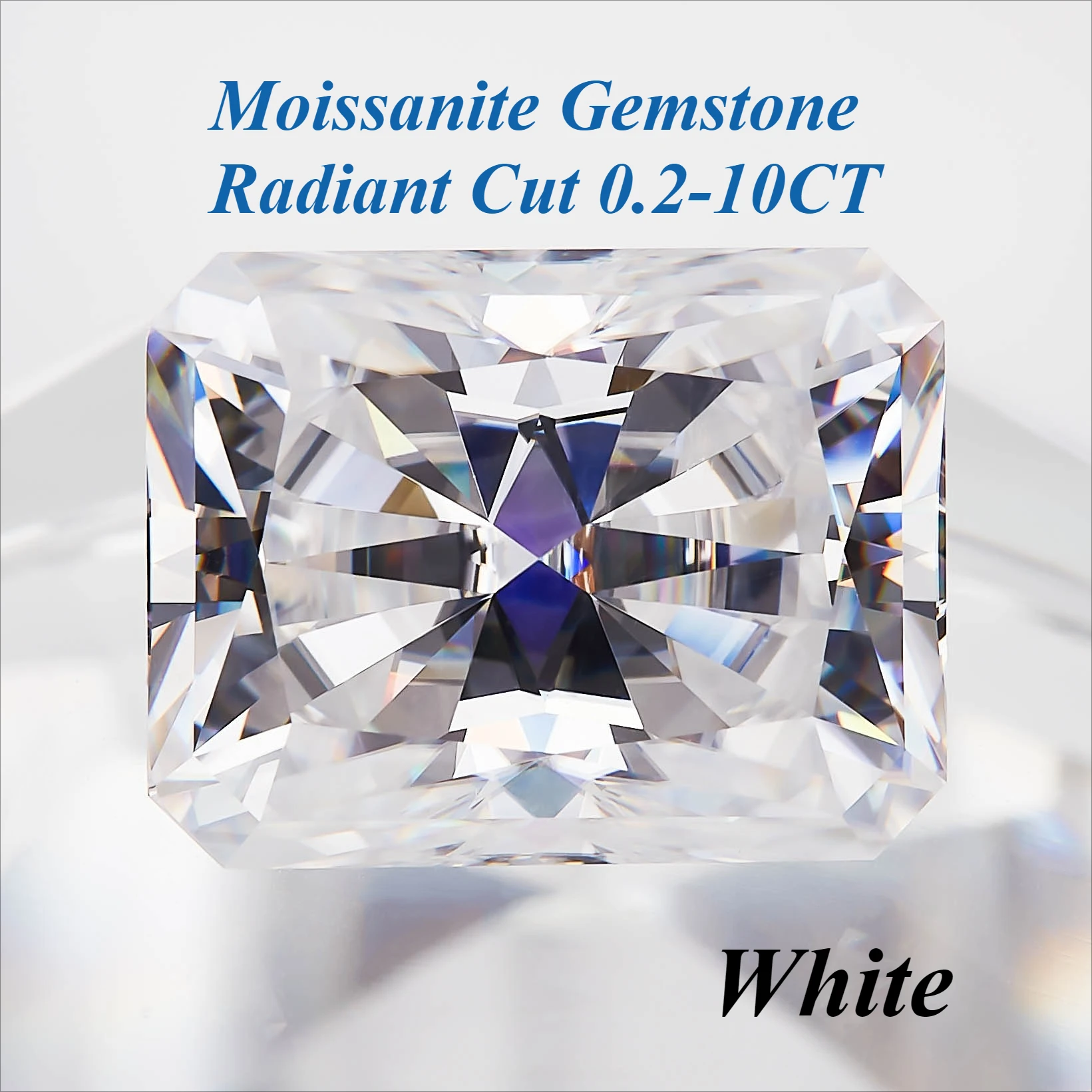 0.2-10CT Moissanite Stone Radiant Cut D Color With GRA Certificate Fine Beads Fashion Jewelry Making Materials DIY Wedding Gifts
0.2-10CT Moissanite Stone Radiant Cut D Color With GRA Certificate Fine Beads Fashion Jewelry Making Materials DIY Wedding Gifts