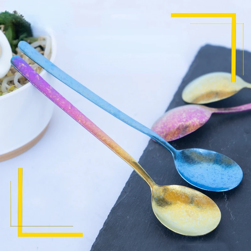 Pure Titanium Spoon Household Outdoor Alloy Camping Tableware Korean Soup Spoon Chopsticks Environmental Friendly Spoon Set
Pure Titanium Spoon Household Outdoor Alloy Camping Tableware Korean Soup Spoon Chopsticks Environmental Friendly Spoon Set