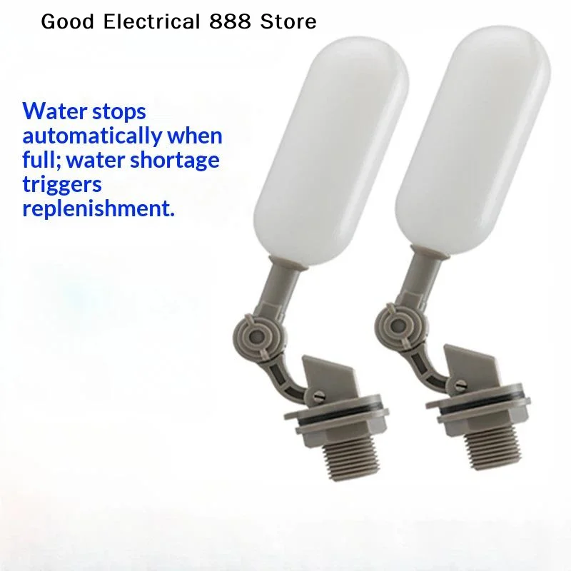 【GE】DN15 Adjustable 1/2" Floating Auto Fill Valve Automatic Fill Tank Water Level Control 1/2" Thread Plastic Float Ball Valve
【GE】DN15 Adjustable 1/2" Floating Auto Fill Valve Automatic Fill Tank Water Level Control 1/2" Thread Plastic Float Ball Valve