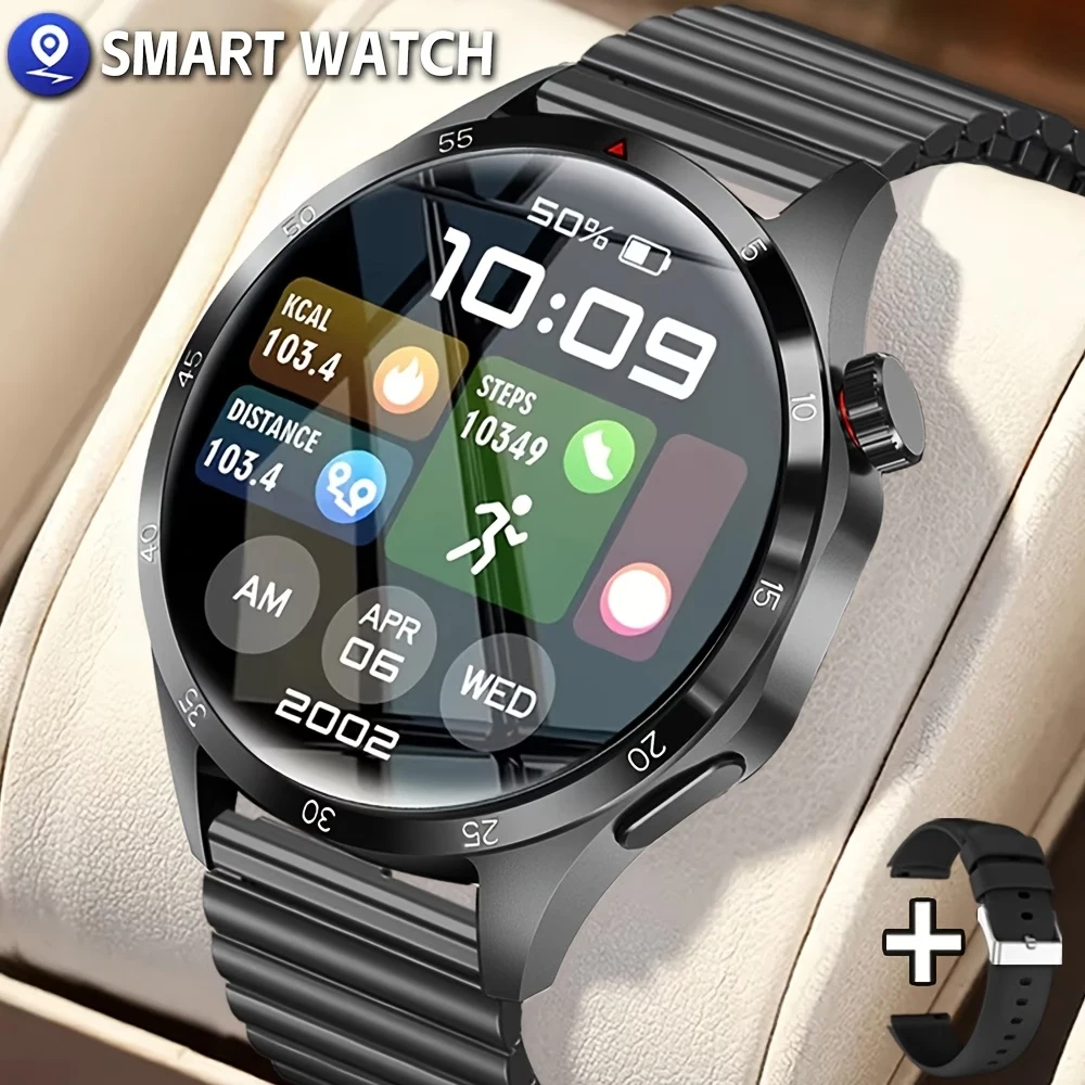 Smart watch, 1.5-inch touch screen, stylish elastic strap, sports tracking, with call reminder/message reminder/alarm reminder
Smart watch, 1.5-inch touch screen, stylish elastic strap, sports tracking, with call reminder/message reminder/alarm reminder