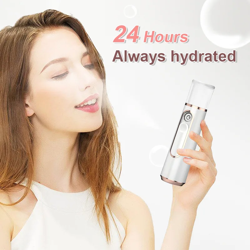 Spray Water Refill Device Handheld Portable USB Charging Facial Moisturizing Beauty Device Mini Cold Spray Humidifier
Spray Water Refill Device Handheld Portable USB Charging Facial Moisturizing Beauty Device Mini Cold Spray Humidifier