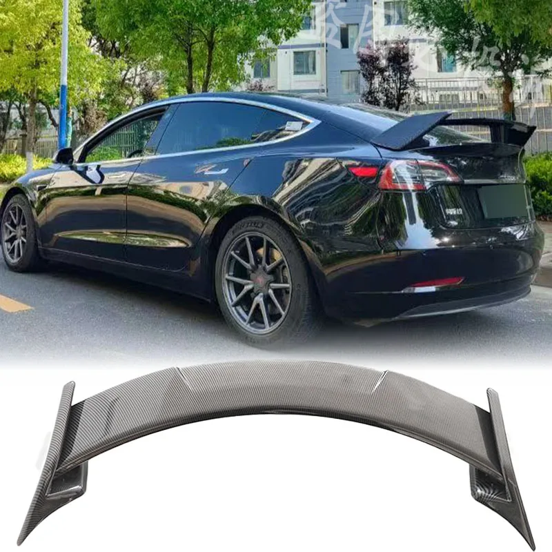 For Tesla Model 3 2017-2022 rear trunk lid spoiler rear wing high-quality ABS carbon fiber surface body kit external accessories
For Tesla Model 3 2017-2022 rear trunk lid spoiler rear wing high-quality ABS carbon fiber surface body kit external accessories