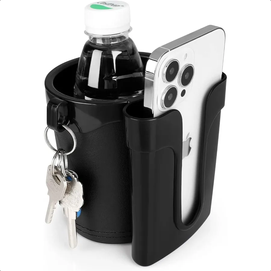 Accmor 3in1 Bike Cup Holder with Cell Phone Keys Holder Bike Water Bottle Holders Universal Bar Drink Cup Can Holder for Bicycl
Accmor 3in1 Bike Cup Holder with Cell Phone Keys Holder Bike Water Bottle Holders Universal Bar Drink Cup Can Holder for Bicycl