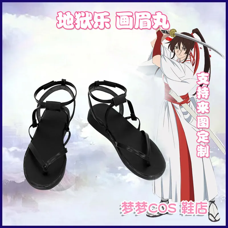 Jigoku Raku Hell's Paradise Anime Yamada Asaemon Sagiri Cosplay Shoes Boots Halloween Party Role Play Sandals
Jigoku Raku Hell's Paradise Anime Yamada Asaemon Sagiri Cosplay Shoes Boots Halloween Party Role Play Sandals
