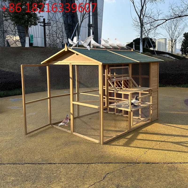 Assembling pigeon nest cage wooden nest pairing special cage can only enter and exit the household pigeon shed shed
Assembling pigeon nest cage wooden nest pairing special cage can only enter and exit the household pigeon shed shed