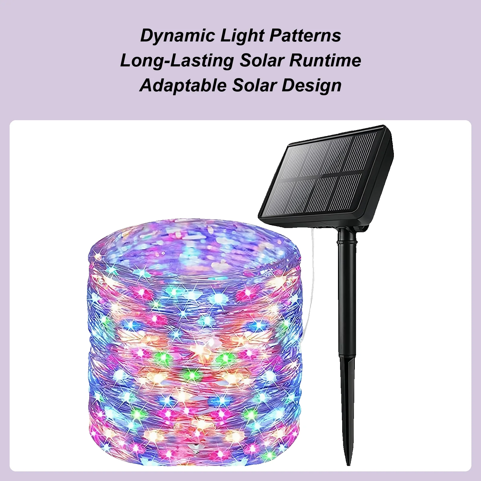 Solar Powered String Lights Solar LED String Lights For Outdoor Ambient Lighting Christmas Decorations For Garden Fence Patio
Solar Powered String Lights Solar LED String Lights For Outdoor Ambient Lighting Christmas Decorations For Garden Fence Patio