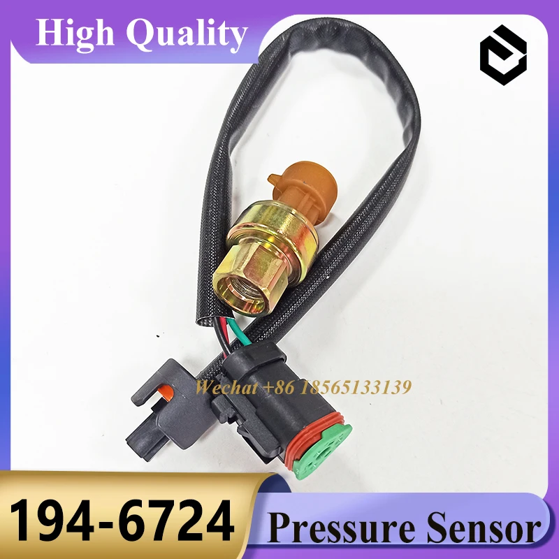 194-6724 Pressure Sensor 1946724 for Caterpillar CAT Engine C27 C4.4 C-12 G3516C
194-6724 Pressure Sensor 1946724 for Caterpillar CAT Engine C27 C4.4 C-12 G3516C