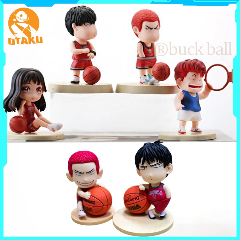 Фигурки Slam DUNK Sakuragi Hanamichi, фигурка Haruko Akagi Rukawa Kaede, аниме-фигурка, версия Q, модели из ПВХ, коллекционные игрушки, подарки
Фигурки Slam DUNK Sakuragi Hanamichi, фигурка Haruko Akagi Rukawa Kaede, аниме-фигурка, версия Q, модели из ПВХ, коллекционные игрушки, подарки