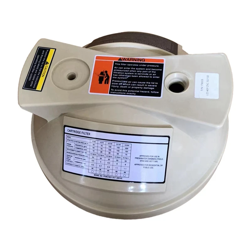 T02C!-178553 Lid Assembly Replacement Compatible With For Clean & Clear Predator Pool And Spa Cartridge Filter
T02C!-178553 Lid Assembly Replacement Compatible With For Clean & Clear Predator Pool And Spa Cartridge Filter