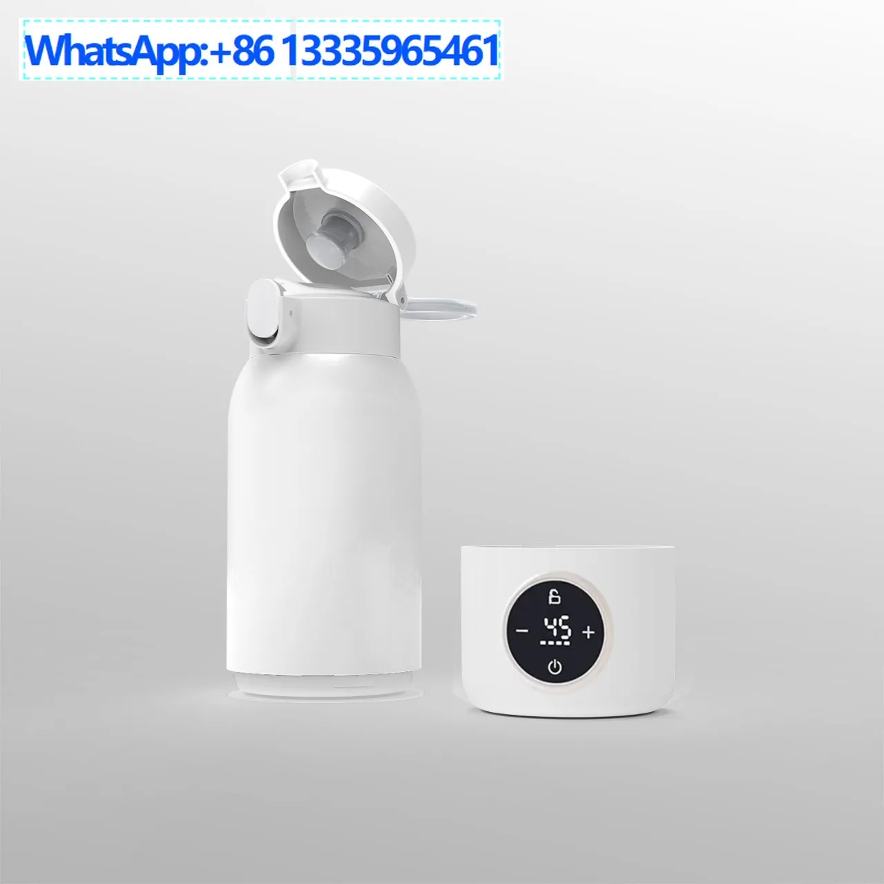 Split thermostatic pot, special wireless portable thermostatic water cup for babies to go out, thermos, milk warmer
Split thermostatic pot, special wireless portable thermostatic water cup for babies to go out, thermos, milk warmer