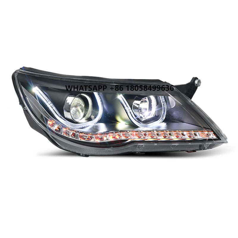 For Tiguan LED Car Headlight Assembly 09-12 Halogen Modified Double Lens LED Headlights With Daytime Running Lights Turn Signal
For Tiguan LED Car Headlight Assembly 09-12 Halogen Modified Double Lens LED Headlights With Daytime Running Lights Turn Signal