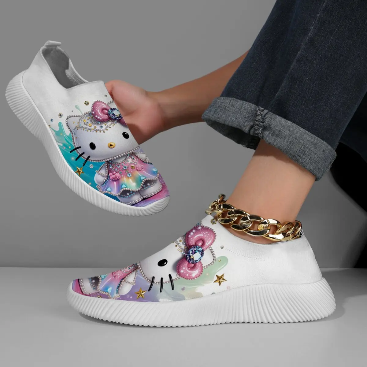 Kawaii Hello Kitty Shoe Cartoon Cute Student Autumn Training Shoes Kawaii Girls Low Top Sneakers Soft soled Board Shoes Gift
Kawaii Hello Kitty Shoe Cartoon Cute Student Autumn Training Shoes Kawaii Girls Low Top Sneakers Soft soled Board Shoes Gift