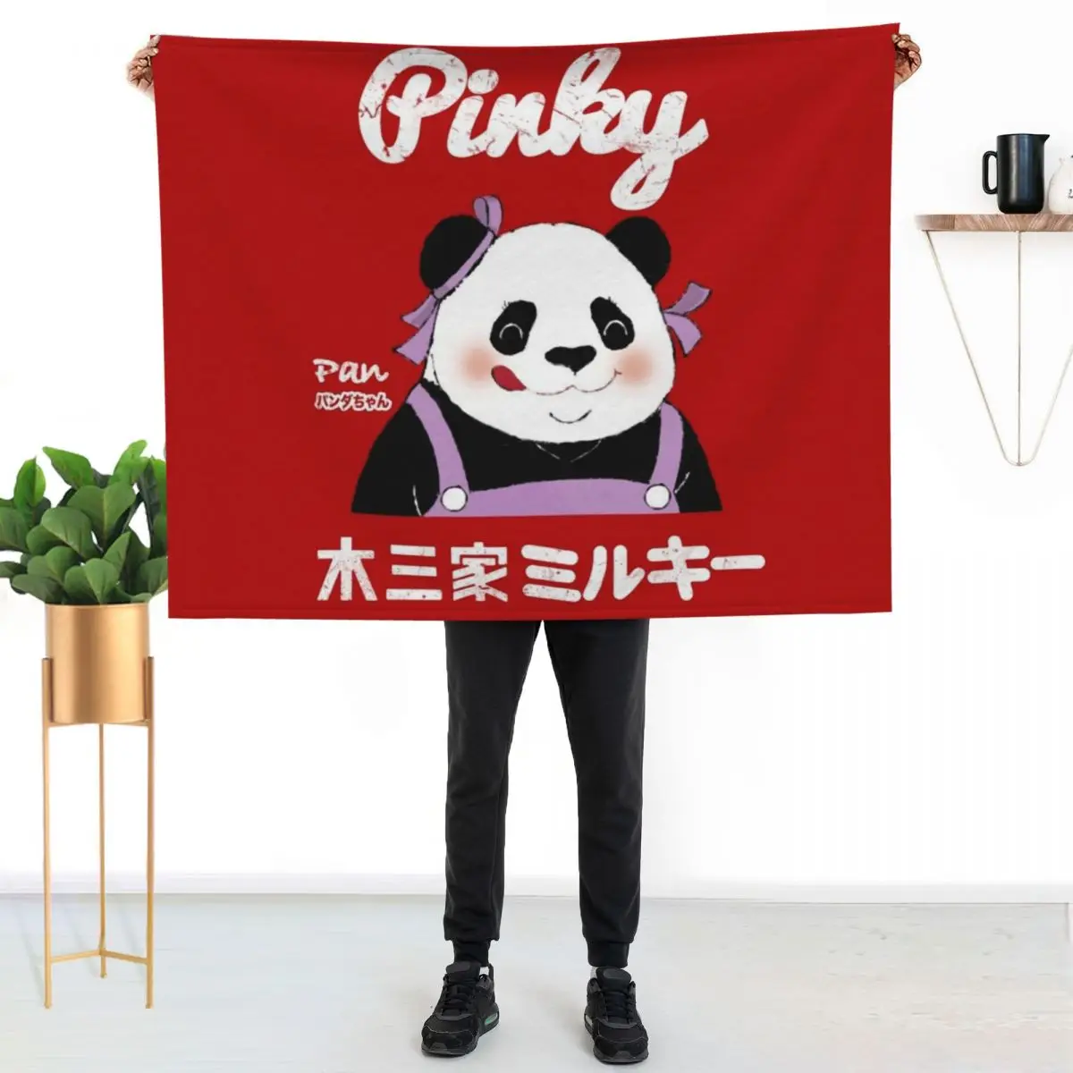 Pinky Throw Blanket Year Round Soft Comfortable Blanket for Home
Pinky Throw Blanket Year Round Soft Comfortable Blanket for Home