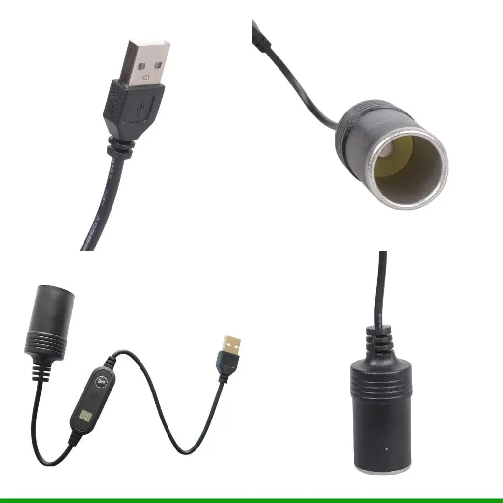 U55C USB Male to 12V Car Socket Power Cord with USB Input Digital Screen
U55C USB Male to 12V Car Socket Power Cord with USB Input Digital Screen