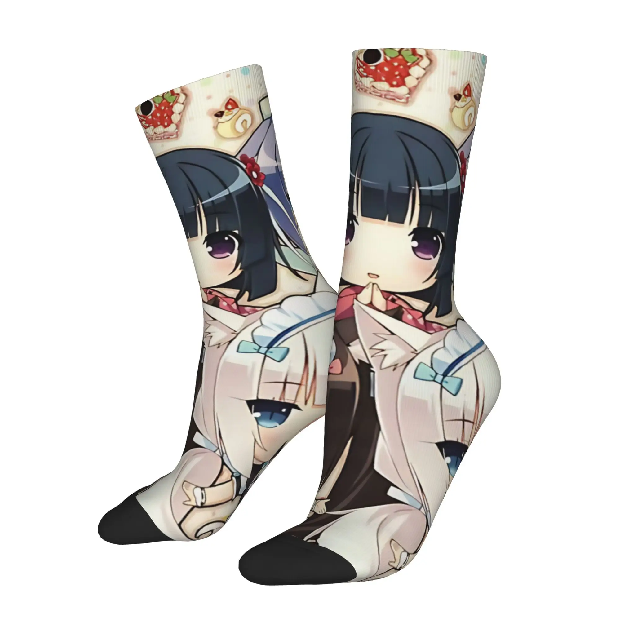 Nekopara Chocola Vanilla Kashou Shigure Socks Men Women Funny Socks Novelty Spring Summer Autumn Winter Middle Tube Socks Gifts
Nekopara Chocola Vanilla Kashou Shigure Socks Men Women Funny Socks Novelty Spring Summer Autumn Winter Middle Tube Socks Gifts