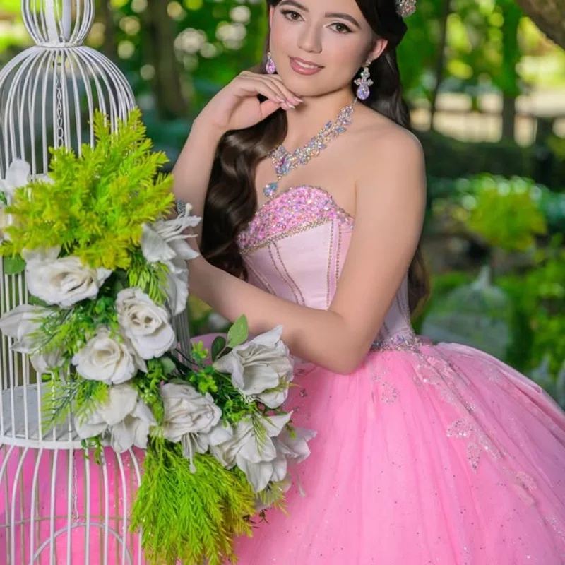 Розовые платья Quinceanera по индивидуальному заказу с открытыми плечами, блестящая наклейка, тюль, длинный хвост, бант, Vestido 15, Quinceanera
Розовые платья Quinceanera по индивидуальному заказу с открытыми плечами, блестящая наклейка, тюль, длинный хвост, бант, Vestido 15, Quinceanera