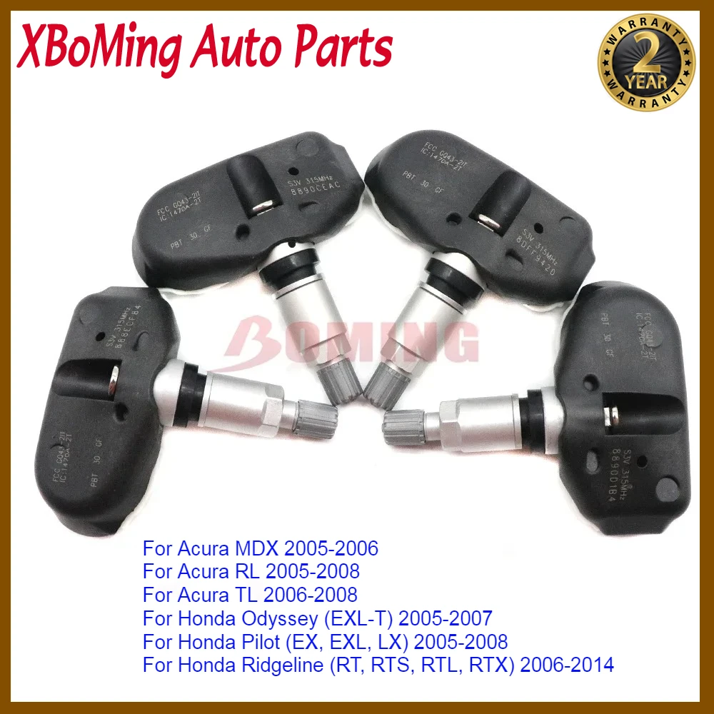 4 шт. TPMS датчик контроля давления в шинах 06421-S3V-A04 для Odyssey Ridgeline Honda Pilot Acura RLTL MDX 3.2L 3.5L 2005-2014 
4 шт. TPMS датчик контроля давления в шинах 06421-S3V-A04 для Odyssey Ridgeline Honda Pilot Acura RLTL MDX 3.2L 3.5L 2005-2014