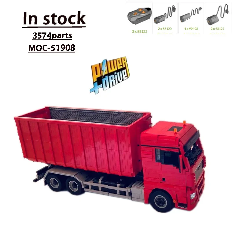 Детский строительный блок, модель 3574, Красный Строительный блок RC City Hooklift Truck
Детский строительный блок, модель 3574, Красный Строительный блок RC City Hooklift Truck