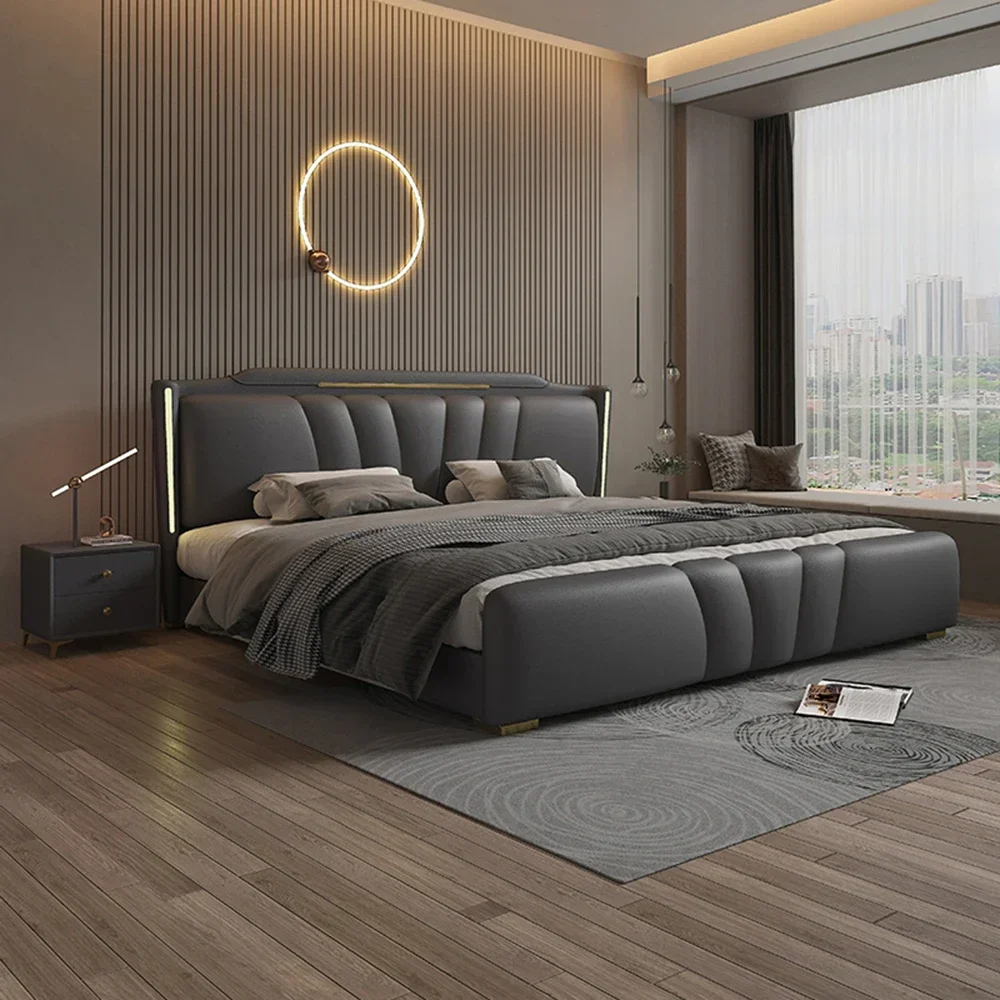 Luxury Floor Queen Bed Frames Fancy Double Nordic 2 People Bedroom Beds 180x200cm Headboard King Size Furniture Accessories
Luxury Floor Queen Bed Frames Fancy Double Nordic 2 People Bedroom Beds 180x200cm Headboard King Size Furniture Accessories