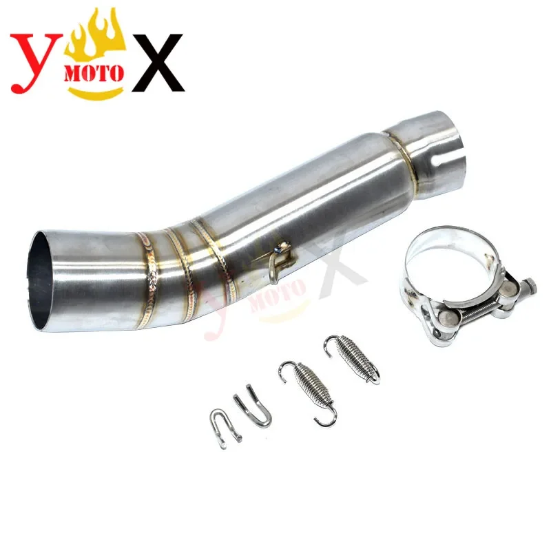 Slip On Middle Exhaust Pipe Mid Link Connector Tube Convertor Muffler For Honda CBR500R CB500X CBR400R CB400X CB500F 2013-2015
Slip On Middle Exhaust Pipe Mid Link Connector Tube Convertor Muffler For Honda CBR500R CB500X CBR400R CB400X CB500F 2013-2015
