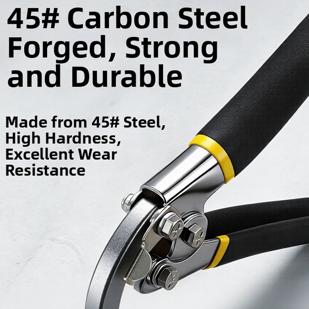 Металлоизгибающие клещи, 1 шт., высокопрочные, для гибки и выравнивания листового металла, с изогнутыми и прямыми губками
Металлоизгибающие клещи, 1 шт., высокопрочные, для гибки и выравнивания листового металла, с изогнутыми и прямыми губками