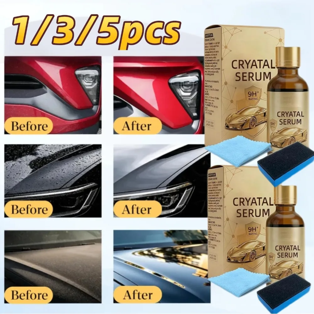 50ml Professional Graphene Ceramic Coating Solution Car Surface High Gloss Protection PTZ Crystal Serum Car Ceramic Coating Kit
50ml Professional Graphene Ceramic Coating Solution Car Surface High Gloss Protection PTZ Crystal Serum Car Ceramic Coating Kit