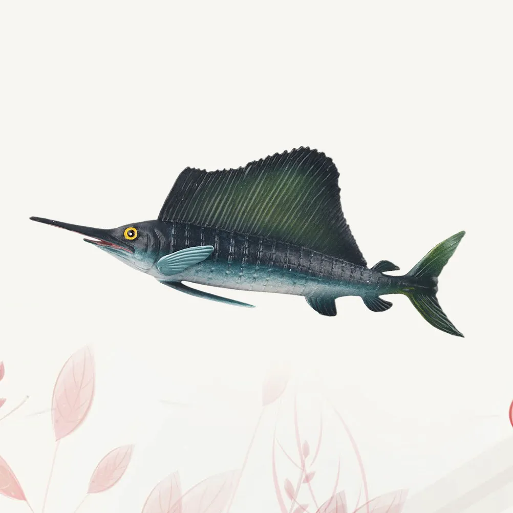 1Pcs Lifelike Sailfish Decor Premium Plastic Marine Animal Ornament for Kids Education Home Decoration Collection Realistic
1Pcs Lifelike Sailfish Decor Premium Plastic Marine Animal Ornament for Kids Education Home Decoration Collection Realistic