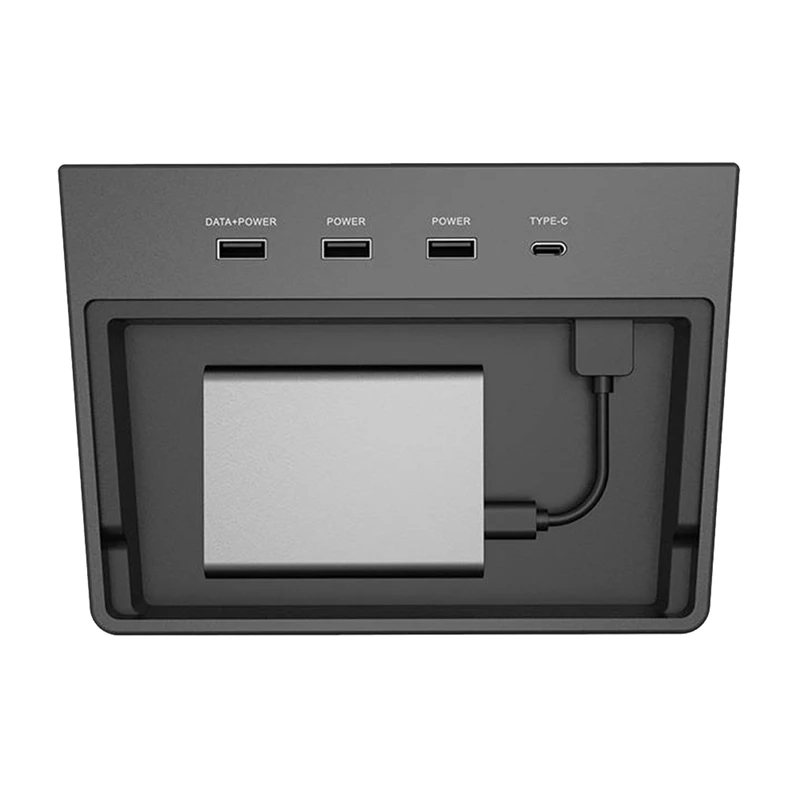 Цельный пластиковый USB-концентратор, док-станция, док-концентратор, автомобильные аксессуары для Tesla Model 3
Цельный пластиковый USB-концентратор, док-станция, док-концентратор, автомобильные аксессуары для Tesla Model 3