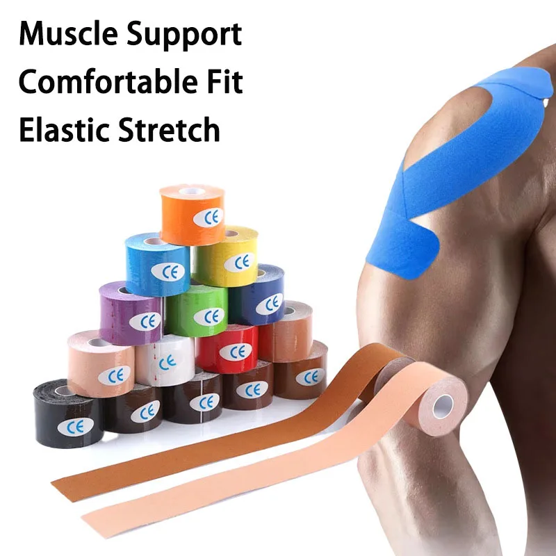 1 Roll Kinesiology Tape Precut | Waterproof Elastic Athletic Tape, Adhesive Sports Tape for Muscle Pain Relief & Joint Support
1 Roll Kinesiology Tape Precut | Waterproof Elastic Athletic Tape, Adhesive Sports Tape for Muscle Pain Relief & Joint Support