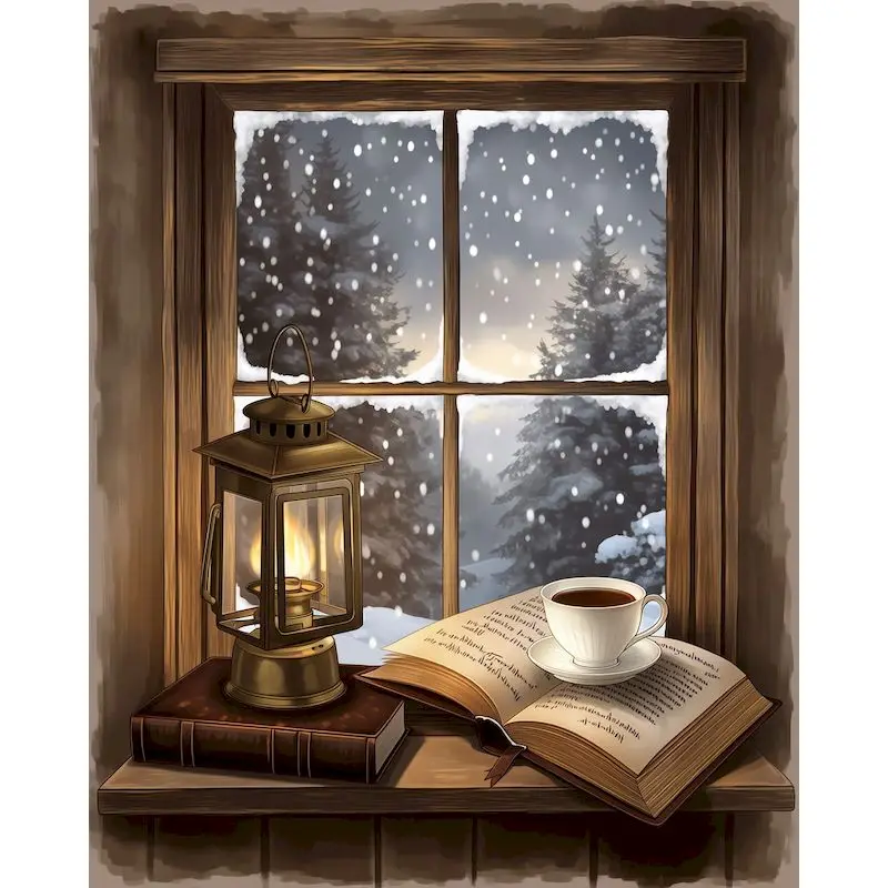 GATYZTORY Winter Painting By Numbers For Adults Diy Idea Scenery Canvas for Painting Kits Arts and Crafts Paint With Numbers
GATYZTORY Winter Painting By Numbers For Adults Diy Idea Scenery Canvas for Painting Kits Arts and Crafts Paint With Numbers