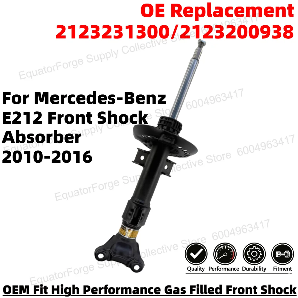 Direct Fit High Stability Premium Durable Front Shock Absorber for Mercedes-Benz E212 OE Number 2123231300/2123200938
Direct Fit High Stability Premium Durable Front Shock Absorber for Mercedes-Benz E212 OE Number 2123231300/2123200938