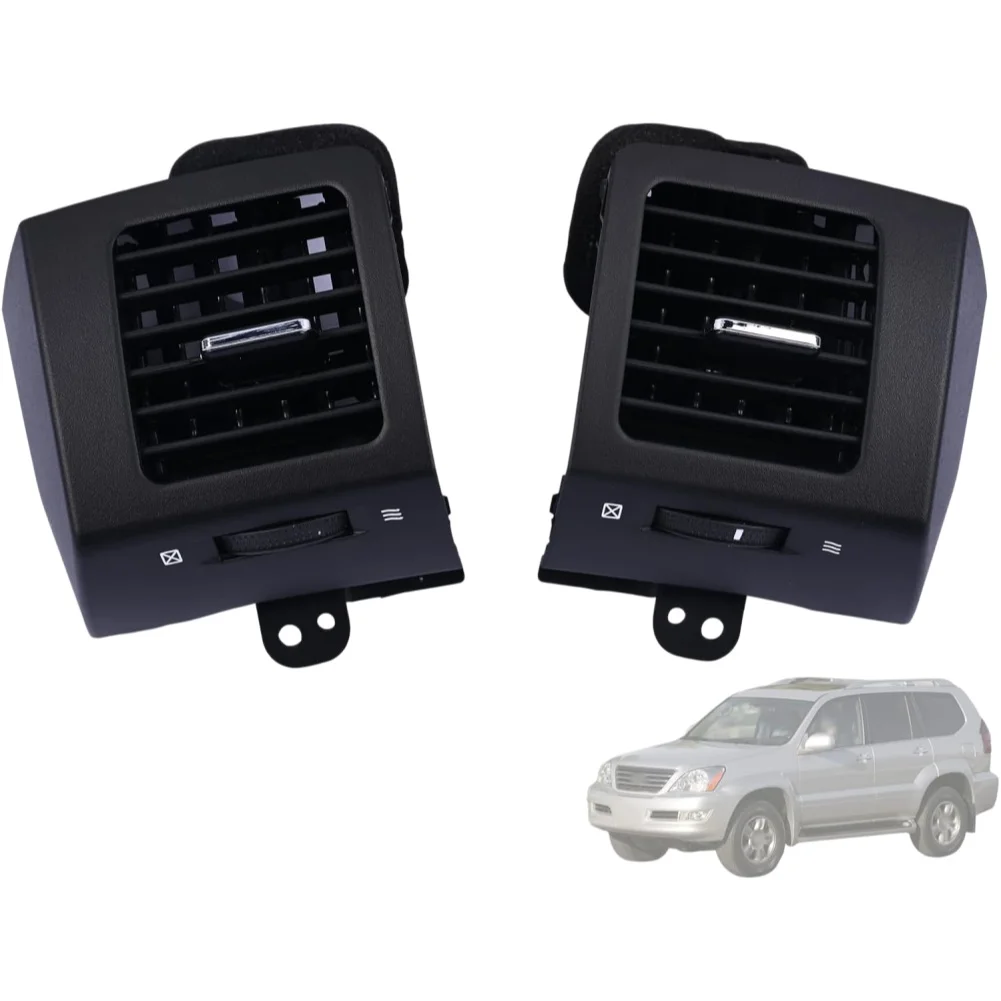 2003-2009 Lexus- GX470 A/C Air Vent Outlet Frame Panel Black ABS Plastic Direct OE Replacement For Toyota Prado LC120 Auto Parts
2003-2009 Lexus- GX470 A/C Air Vent Outlet Frame Panel Black ABS Plastic Direct OE Replacement For Toyota Prado LC120 Auto Parts