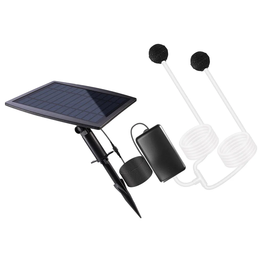1Set Solar Pond Oxygen Pump Portable Lightweight Quiet Aerator for Aquarium Fish Tank Outdoor Garden Pond Solar Powered Energy
1Set Solar Pond Oxygen Pump Portable Lightweight Quiet Aerator for Aquarium Fish Tank Outdoor Garden Pond Solar Powered Energy