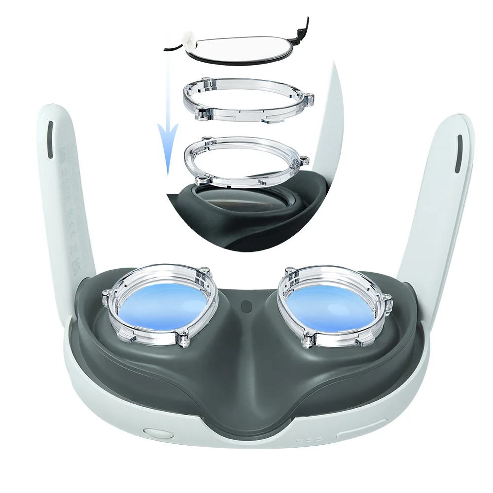 Magnetic Eyeglass For Quest 3 Lens Myopia Anti Blue Lenses Frames Optics Lens VR protection for Meta Quest 3 Accessories
Magnetic Eyeglass For Quest 3 Lens Myopia Anti Blue Lenses Frames Optics Lens VR protection for Meta Quest 3 Accessories