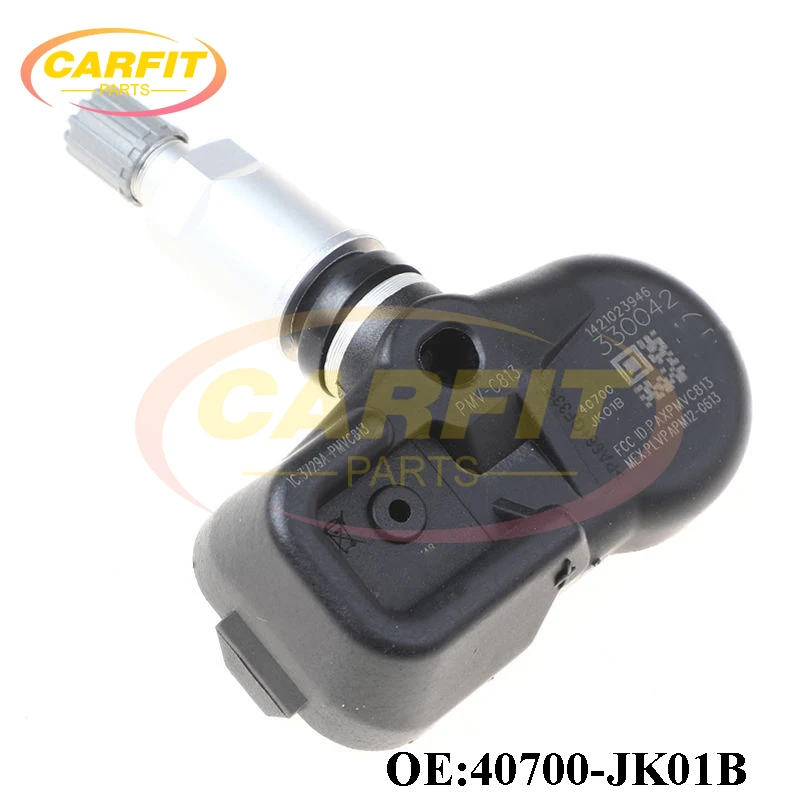 New OEM 40700-JK01B PMV-C813 PMVC813 TPMS Tire Pressure Sensor For Infiniti EX35 FX35 FX50 G35 G37 Nissan 370Z Murano Rogue
New OEM 40700-JK01B PMV-C813 PMVC813 TPMS Tire Pressure Sensor For Infiniti EX35 FX35 FX50 G35 G37 Nissan 370Z Murano Rogue