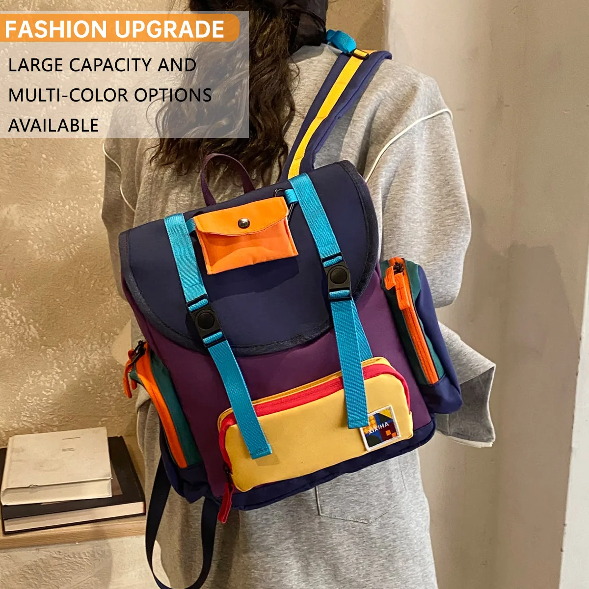 Schoolbags for Female Junior High School Students, Cute and Good-Looking, High School Students, 2026 New Style, Large Capacity, Simple Backpack, Trendy
Schoolbags for Female Junior High School Students, Cute and Good-Looking, High School Students, 2026 New Style, Large Capacity, Simple Backpack, Trendy