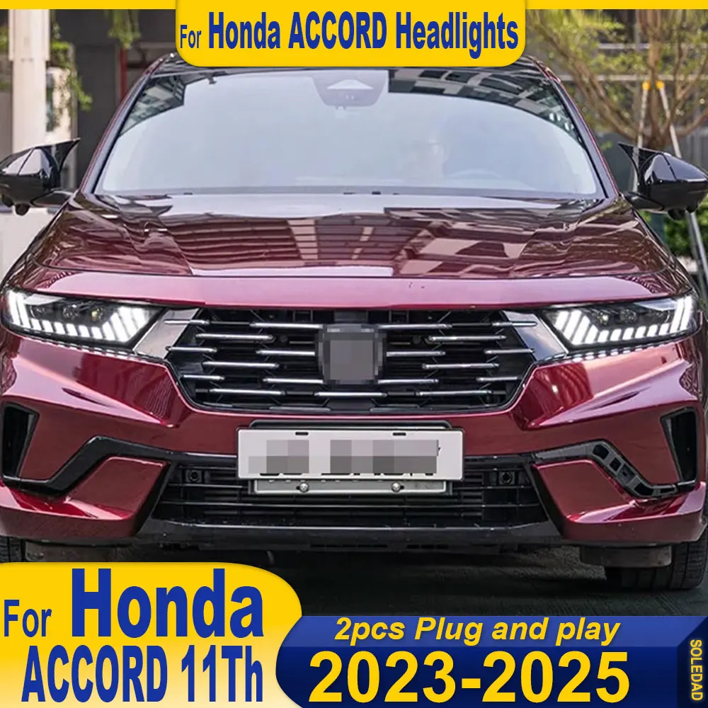 Автомобильные фары в стиле Car Style для Honda Accord: светодиодные фары 2023-2025, ДХО, указатели поворота, дальний свет, линзы-проекторы Angel Eye
Автомобильные фары в стиле Car Style для Honda Accord: светодиодные фары 2023-2025, ДХО, указатели поворота, дальний свет, линзы-проекторы Angel Eye