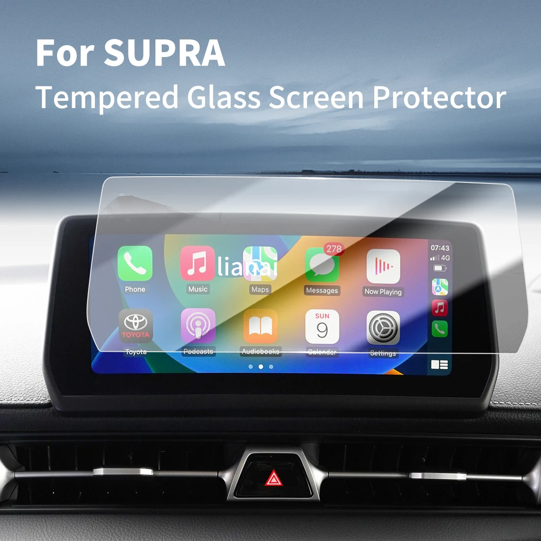 Carplay Screen Protector Tempered Glass Protective Film Navigator Car Stickers Accessories For24 Toyota SUPRA
Carplay Screen Protector Tempered Glass Protective Film Navigator Car Stickers Accessories For24 Toyota SUPRA