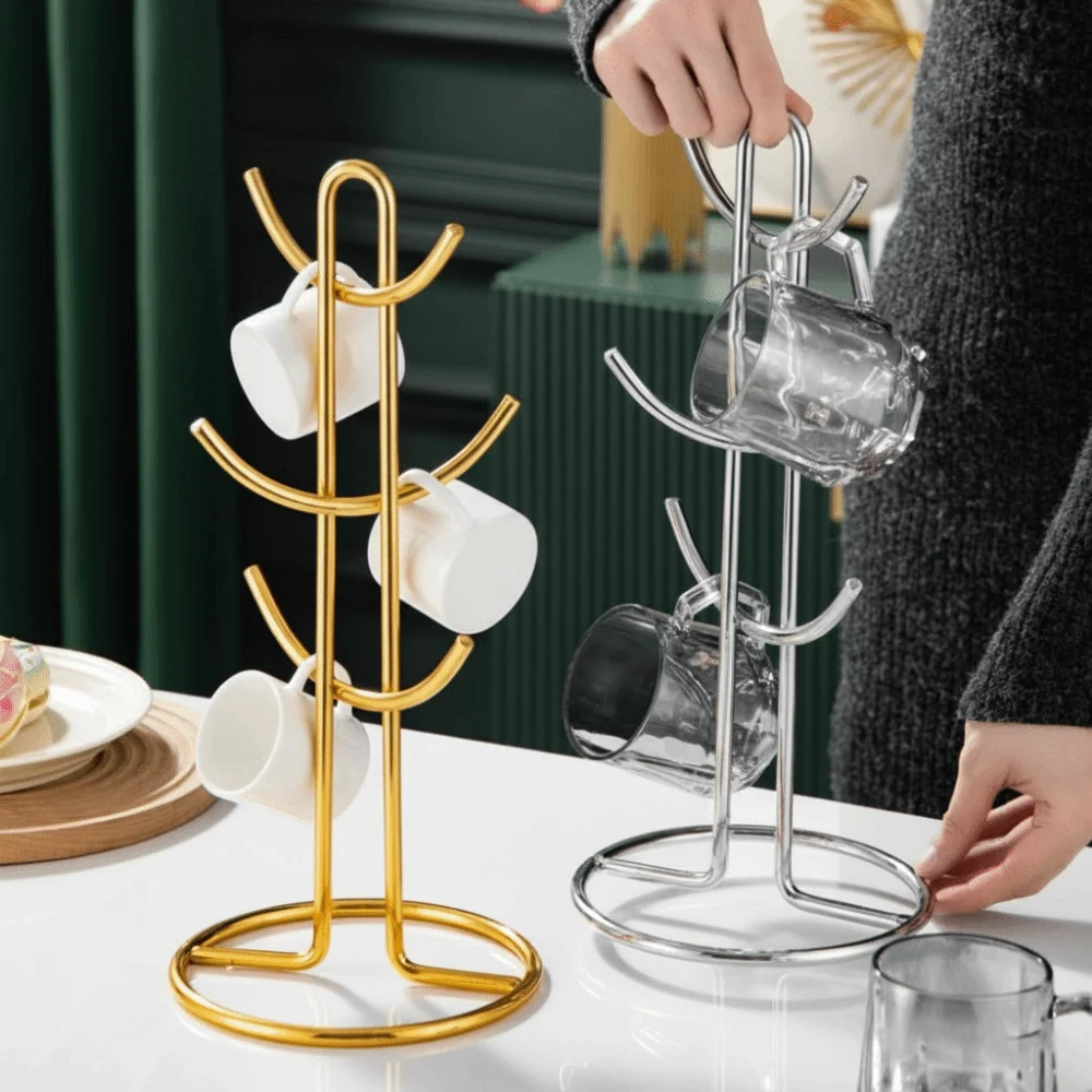 Stainless Steel Water Cup Rack Hanging Design Modern Style Coffee Cup Holder High Quality Upside Down Kitchen Rack
Stainless Steel Water Cup Rack Hanging Design Modern Style Coffee Cup Holder High Quality Upside Down Kitchen Rack