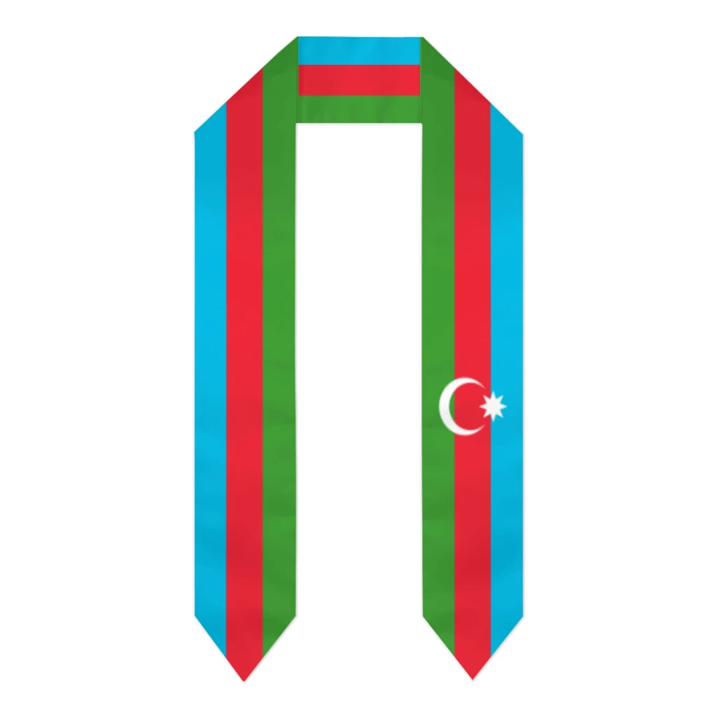 Azerbaijan Flag Thick Graduation Sash Stole Scarf Double Sided Honor Stole For Graduation Students Class Of 2024
Azerbaijan Flag Thick Graduation Sash Stole Scarf Double Sided Honor Stole For Graduation Students Class Of 2024