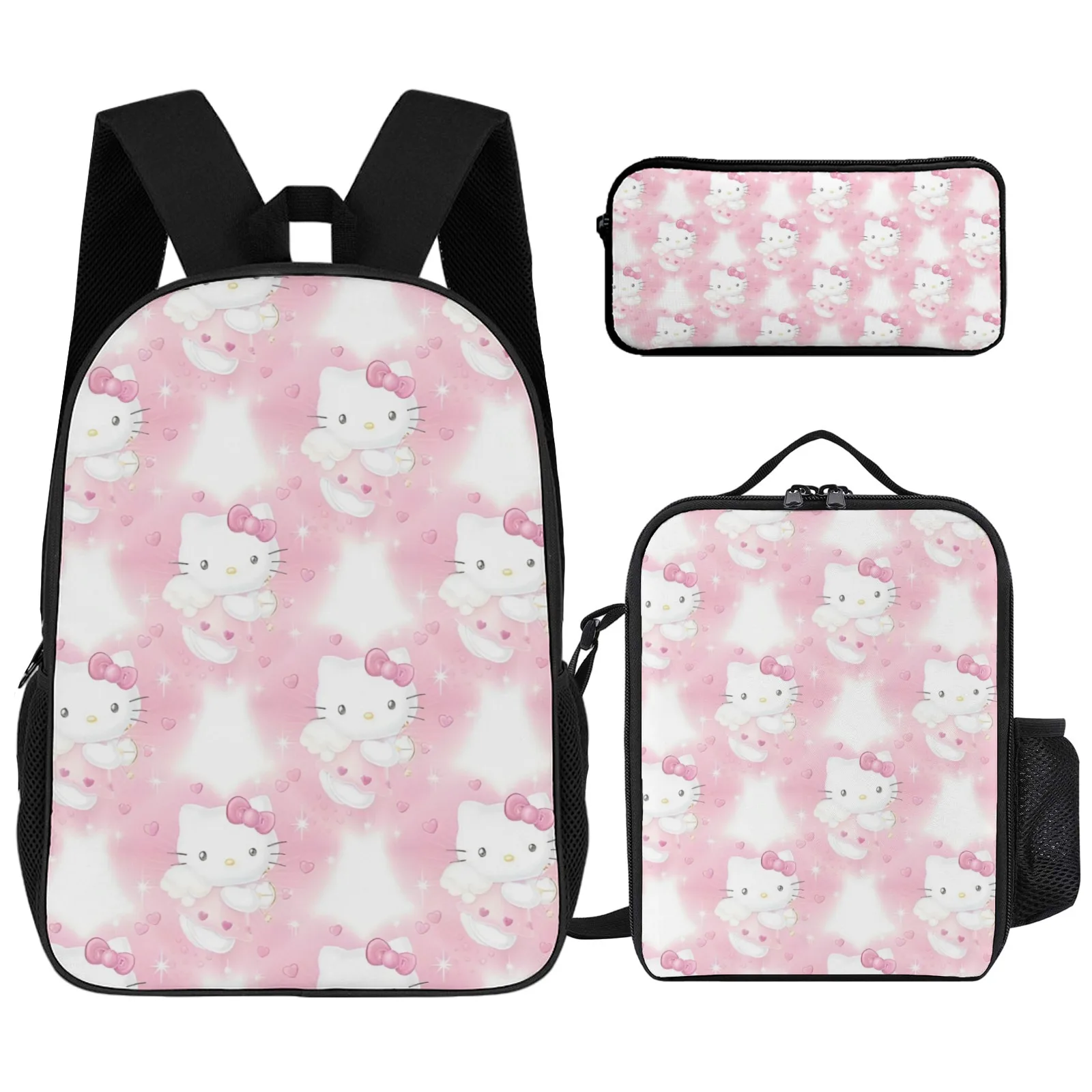 Рюкзак Hello Kitty с принтом, рюкзак на молнии, сумка для книг, японские школьные сумки, 17-дюймовый пенал, школьный рюкзак, сумка для обеда
Рюкзак Hello Kitty с принтом, рюкзак на молнии, сумка для книг, японские школьные сумки, 17-дюймовый пенал, школьный рюкзак, сумка для обеда