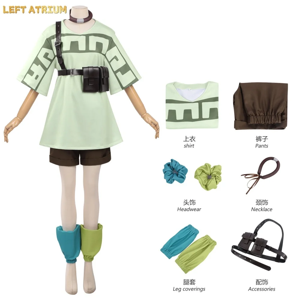 Gachiakuta Remlin Tissark Cosplay Costume GACHIAKUTA Remlin Tissark Top Pants Headwear Necklace Suits Anime Clothes For Comic Cn
Gachiakuta Remlin Tissark Cosplay Costume GACHIAKUTA Remlin Tissark Top Pants Headwear Necklace Suits Anime Clothes For Comic Cn