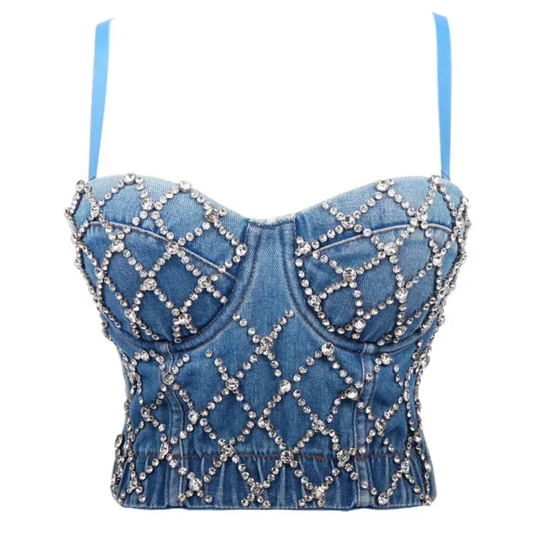 Sexy Denim Crop Tops Ladies Fashion Streetwear Vintage Tank Top Women Y2k Camis Cowboy Bras Blusas Ropa Mujer Woman Clothes New
Sexy Denim Crop Tops Ladies Fashion Streetwear Vintage Tank Top Women Y2k Camis Cowboy Bras Blusas Ropa Mujer Woman Clothes New