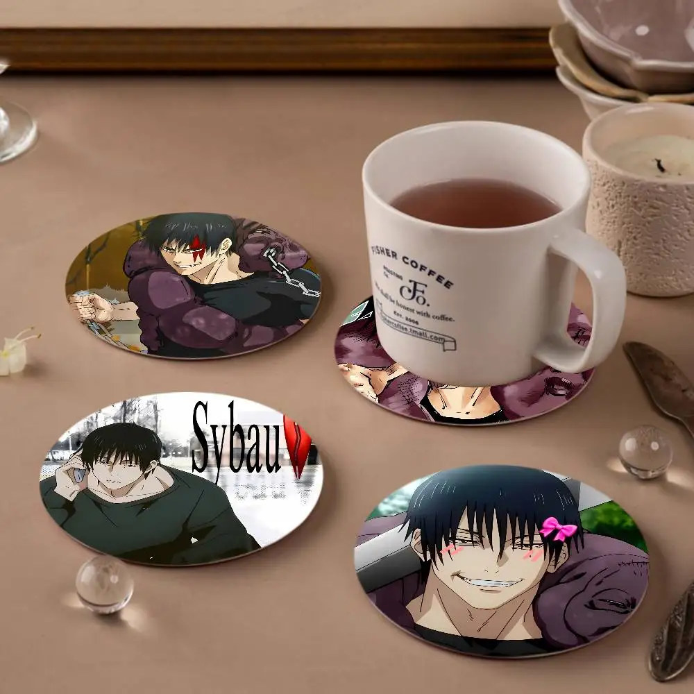 Anime Toji Fushiguro Themed Wooden Coaster Creative Heat-Resistant Non-Slip Table Mat, Suitable for Protecting Desktop
Anime Toji Fushiguro Themed Wooden Coaster Creative Heat-Resistant Non-Slip Table Mat, Suitable for Protecting Desktop