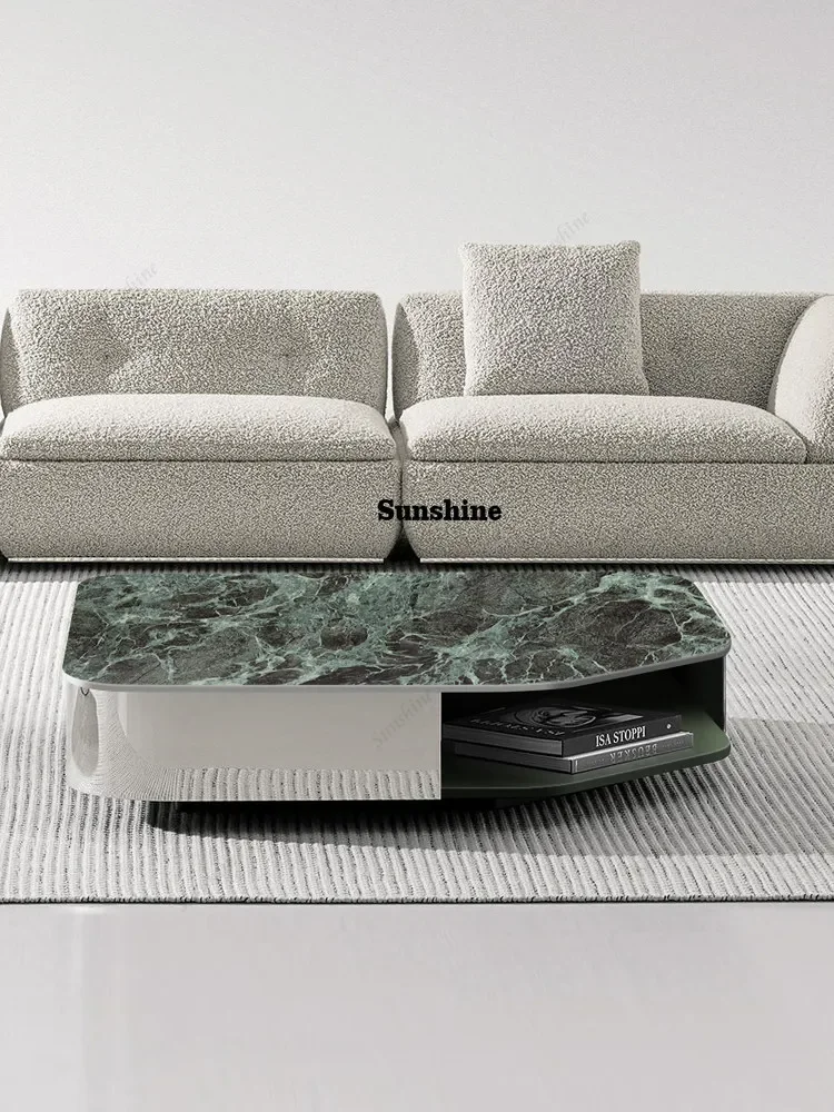 Light luxury modern minimalist high-end living room home rock slab square coffee table FT
Light luxury modern minimalist high-end living room home rock slab square coffee table FT