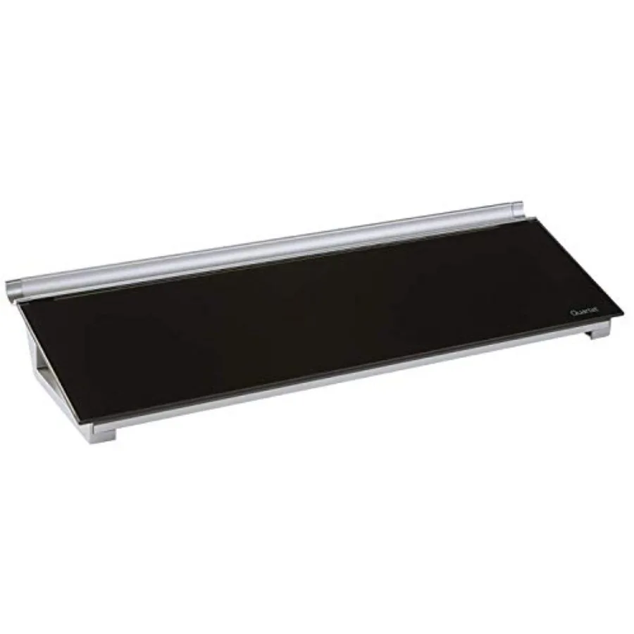 Glass Dry Erase Board, Desktop Computer Pad for Notetaking, 18" x 6" board, Clean Erase Surface with Storage, 1 Dry Erase Marke
Glass Dry Erase Board, Desktop Computer Pad for Notetaking, 18" x 6" board, Clean Erase Surface with Storage, 1 Dry Erase Marke