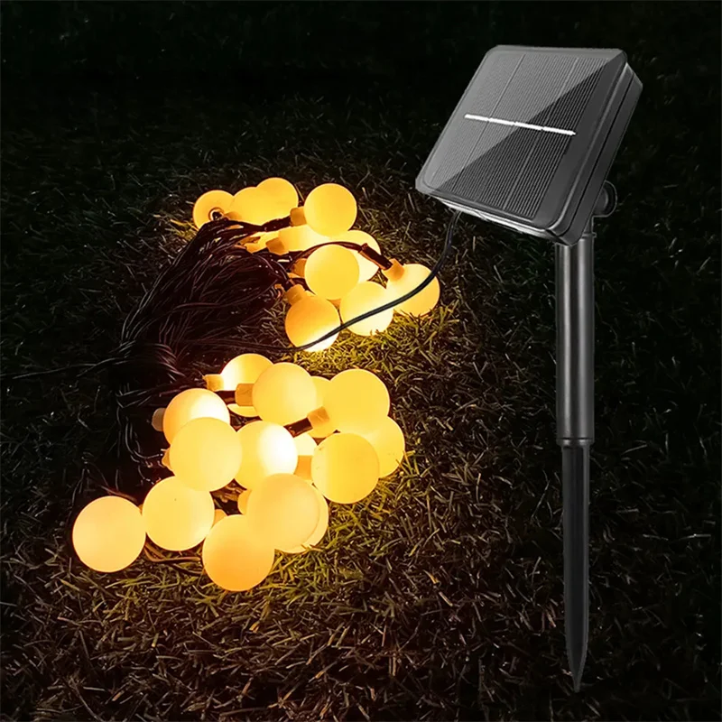200 LED Solar String Lights White Ball Waterproof Fairy Christmas Tree Party Wedding New year Decoration Garland
200 LED Solar String Lights White Ball Waterproof Fairy Christmas Tree Party Wedding New year Decoration Garland