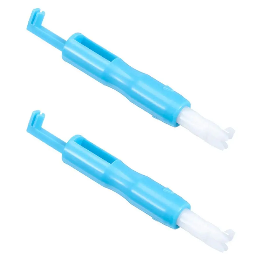 2 Pcs Automatic Needle Threader Lightweight Portable Sky Blue Plastic Threading Tool for Sewing Embroidery Cross Stitch Jewelry
2 Pcs Automatic Needle Threader Lightweight Portable Sky Blue Plastic Threading Tool for Sewing Embroidery Cross Stitch Jewelry