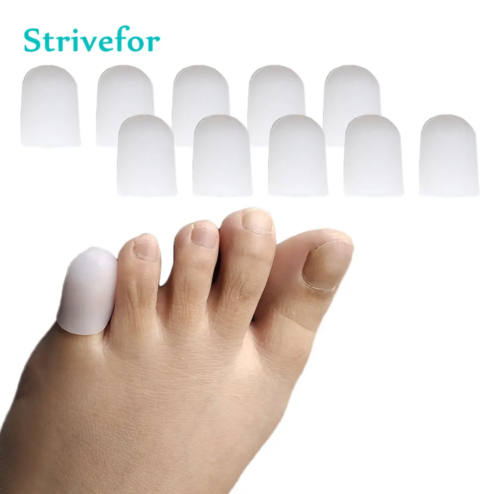 10pcs XS Little Toe Protector Silicone Toe Caps Anti-Friction Prevents Blisters Toe Covers Protectors Washable Foot Care Tool
10pcs XS Little Toe Protector Silicone Toe Caps Anti-Friction Prevents Blisters Toe Covers Protectors Washable Foot Care Tool